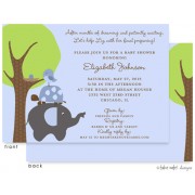 Baby Shower Invitations, Patiently Waiting Boy, take note! designs